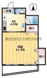 カリーノ パラッツォの物件間取画像